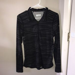 columbia quarter zip thin jacket XS